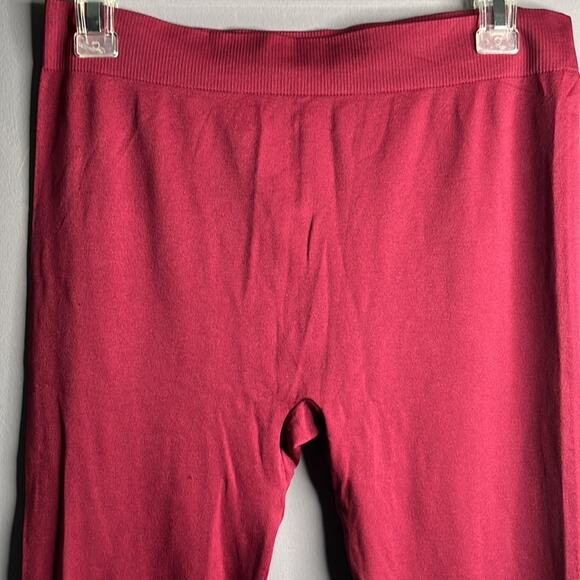 No Boundaries Maroon Leggings Size Large - Picture 2 of 6